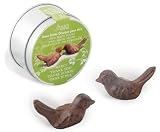 Esschert Design USA 8216 Secrets du Potager Thank You Birds Set in Gift Box, Rust Color 41Os2lFKCjL. SL160 Esschert Design USA 8216 Secrets du Potager Thank You Birds Set in Gift Box, Rust Color