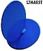 Anlaufmarkierung aus Metall, blau