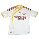 Adidas Bayer 04 Leverkusen Ausw&auml;rts-Trikot wei&szlig;/rot/gelb 2009-2010 Farbe: wei&szlig;/rot/gelb (white/sun/light-scarlet)