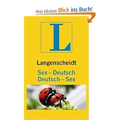 Langenscheidt Sex-Deutsch / Deutsch-Sex