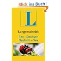 Langenscheidt Sex-Deutsch / Deutsch-Sex