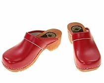 Berlin-Clogs rote Clogs , Farbe: rot