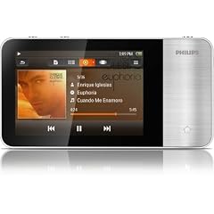 Philips SA3MUS08S/02 GoGear Muse 8GB MP3-/Video-Player mit LCD-Touchscreen 8,13 cm (3,2 Zoll)