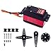 ZOSKAY Waterproof Baja servo 60kg DS5160 SSG HV Digital Servo for 1/5 Redcat HPI Baja 5B SS RC Car Compatible SAVOX-0236 LOSI XL 5T(Angle 180)