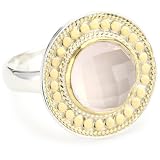 Anna Beck Designs Gili Rose Quartz Disk Ring