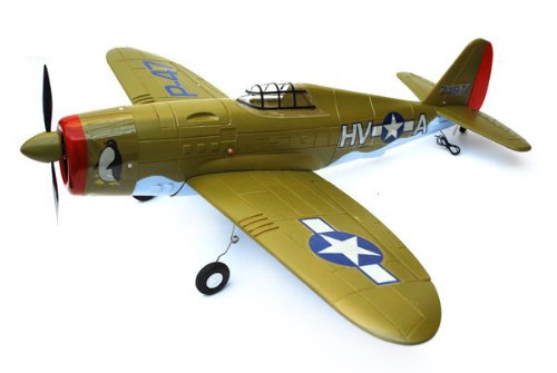 New Excellent Performance 4 Channel P-47 Thunderbolt Radio Remote Control Electric RC Warbird RTF