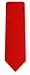 Cravate solid red twill