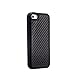 iPhone SE, iPhone 5S iPhone 5, Carbon Fiber Textured Black Heavy Duty Hybrid 3 Layer Belt Clip Holster Case for Apple iPhone 5S iPhone 5 iPhone SE by Cazle