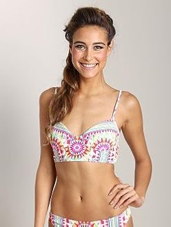 Mara Hoffman Cami Underwire Top Shakti White