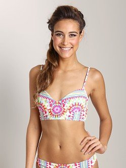Mara Hoffman Cami Underwire Top Shakti White