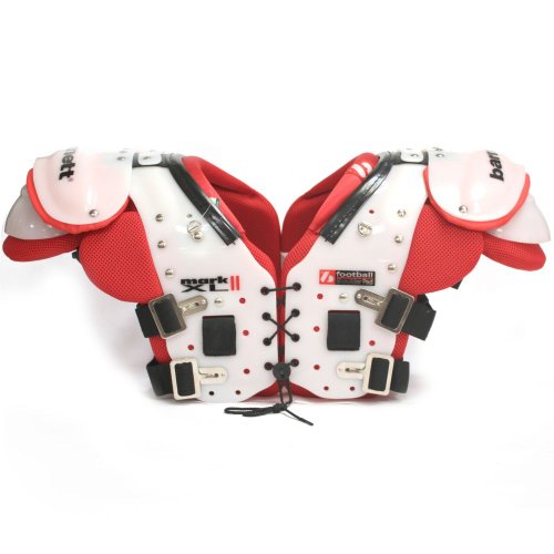 MARK II football shoulder pad pro, size XL, scarlet 