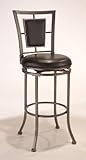Auckland Swivel Barstool by Hillsdale - Grey Stone Finish (4262-830)