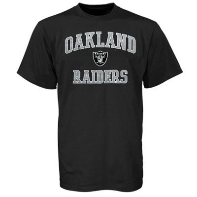Oakland Raiders NFL Heart & Soul Jersey Tee Shirt