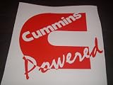 Cummins Powered Window decal
