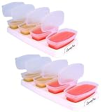 Baby Cubes - Baby Food Storage Containers 4 oz (2 pack)