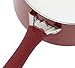 WearEver C94333 Pure Living Nonstick Ceramic Coating Scratch Resistant PTFE PFOA and Cadmium Free Dishwasher Safe Oven Safe Jumbo Cooker Fry Pan Cookware, 3.5-Quart, Red