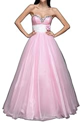 Natural   Waistline Satin/Tulle Lace-Up Sequined   Ball Gown Evening Dress/Quinceanera Dress 
