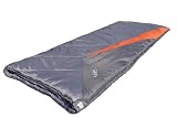 Eiger Deckenschlafsack High Peak, grau, RV rechts