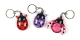 Ladybug Lip Gloss Keychain Party Supplies (Colors May Vary)