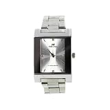 Fortuner 'Duke' Exclusive Men Watch WAT0961MSVR in Silvertone Stainless Steel Bracelet, Silvertone Dial for Gift, Apparel
