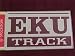 Eastern Kentucky Colonels Eku Track Decal