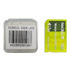 SanDisk メモリースティック PRO Duo 1GB イエロー SDMSG-1024-J10 バルク品 保証書なし、説明書なし、外箱なし