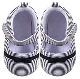 Luvable Friends Girl's Bow Dress Shoe for Baby, Black