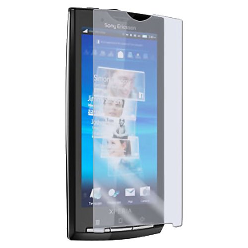 Amzer Super Screen Protector with Cleaning Cloth for Sony Ericsson Xperia X10 (Clear)