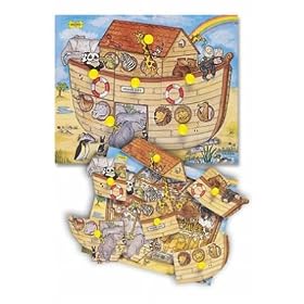 Noah's Ark Children's Lift & Look Jigsaw Puzzle Ages 2+