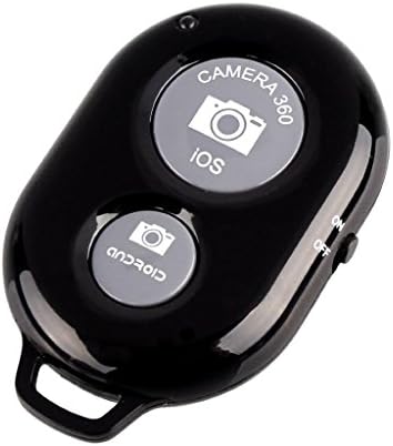 Nkisup Bluetooth Wireless Remote Control Camera Shutter Release Self Timer for IOS Android Smartphone Tablet Iphone 5 5s 5c 4s 4, Ipad 5 4 3 Ipad Air Mini, Sony Xperia, HTC New One and X, Samsung Galaxy S3 S4 S5 Note 1 2 3 Galaxay Tab 2 3 Pro Note 8 10.1, Google Nexus 4 5 7, (Black)