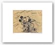 The Brave Little Tailor, 1938 by Walt Disney 6.25"x8" Art Print Poster Disney