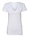 Bella Ladies' Deep V-Neck Jersey T-Shirt 6035