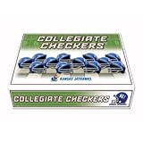 NCAA Kansas Jayhawks Checker Set