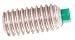 1/4-20 Thd., 3/8 Lg., Nylon Tipped Hex Socket Set Screws (1 Each)