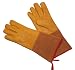 G & F  2430 GARDEN ROSE GLOVES-100% Superior THORN-PROOF, Washable Leather, Women one size fit all