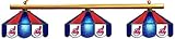 Cleveland Indians Pool Table Light - Stained Glass Shades