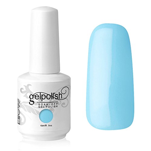 Qimisi Soak-off Gel Polish Lacquer Nail Art UV LED Manicure Varnish 15ml Pinkish Blue Qimisi Soak-off Gel Polish Lacquer Nail Art UV LED Manicure Varnish 15ml Pinkish Blue