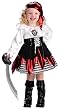 Girls and Toddler Petite Pirate Costume - Child Small