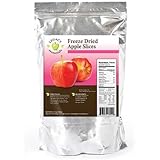 Legacy Essentials Freeze Dried Apple Slices - 15 Year Shelf Life for Emergency Survival Food Storage Supply - Great Fruit Snack (Quantity 1)