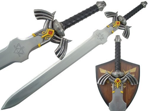 Link Master Sword Zelda Twilight Princess Fantasy Dagger with Plaque