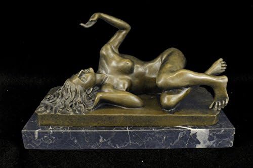 Bronze Nude Women Sculpture Erotic Abstract Art Sexual Naked Lady Statue Figure