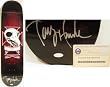 Tony Hawk Signed Skull 2 Black Skateboard Deck