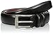 Perry Ellis Mens Hc Milled Big And Tall Belt, Black, 48 SP