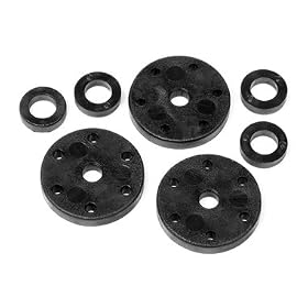Hot Bodies 6-Hole Shock Piston Set (1.3 1.4 1.5mm): D8 from Hot Bodies Shocks