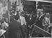 Malcolm X, Gabe Pressman and Louis Farra by Klytus Smith - Fine Art Print / Poster - 24.00 x 18.00