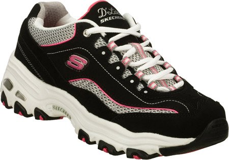 Skechers Women's Centennial Sneaker,Black/White/Pink,8.5 M US Skechers Women's Centennial Sneaker,Black/White/Pink,8.5 M US