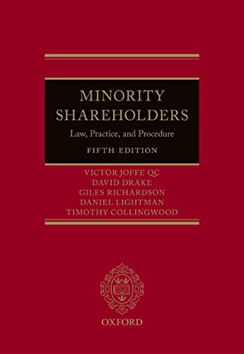 Minority Shareholders: Law, Practice, and Procedure