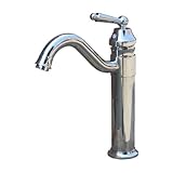 〔INK-03030362H〕　水栓（混合水栓・洗面ボウル・洗面台用蛇口）　シルバー（銀）