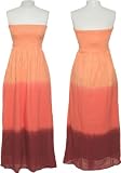 ROMEO & JULIET COUTURE Ombré Maxi Dress W/ Contrast Yarn Detail [RJKE21002]