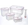 Vac 'n Store 4 Piece Rectangular Edition in Ruby